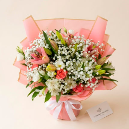 Pink Lilies Cloud